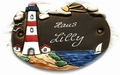 Texel-Ferien-Haus-Bungalow:Hausschild Haus Lilly